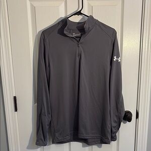 Under Armour Gray Lightweight 1/4-Zip Pullover